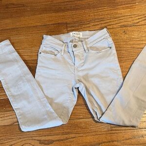 Frame Denim Kids Pale Blue Skinny Jeans